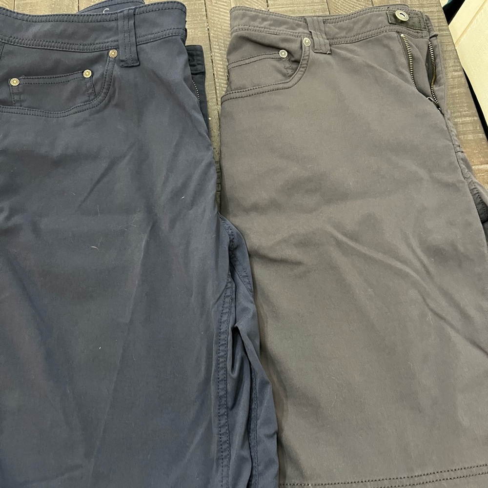 Prana shorts lot mens 34